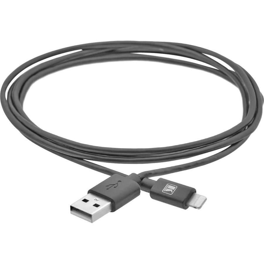 Kramer Apple USB Sync & Charging Cable with Lightning Connector - Black
