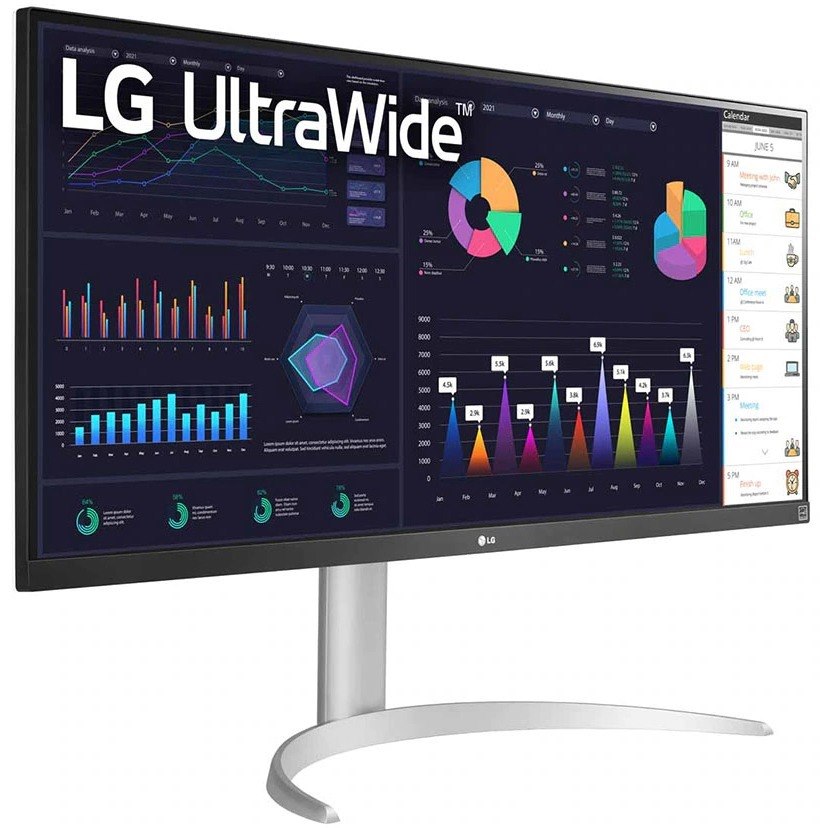 LG Ultrawide 34WQ650-W 34" Class Full HD LCD Monitor - 21:9