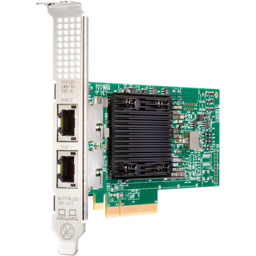 HPE 535 535T 10Gigabit Ethernet Card for Server - 10GBase-T - Refurbished - Plug-in Card