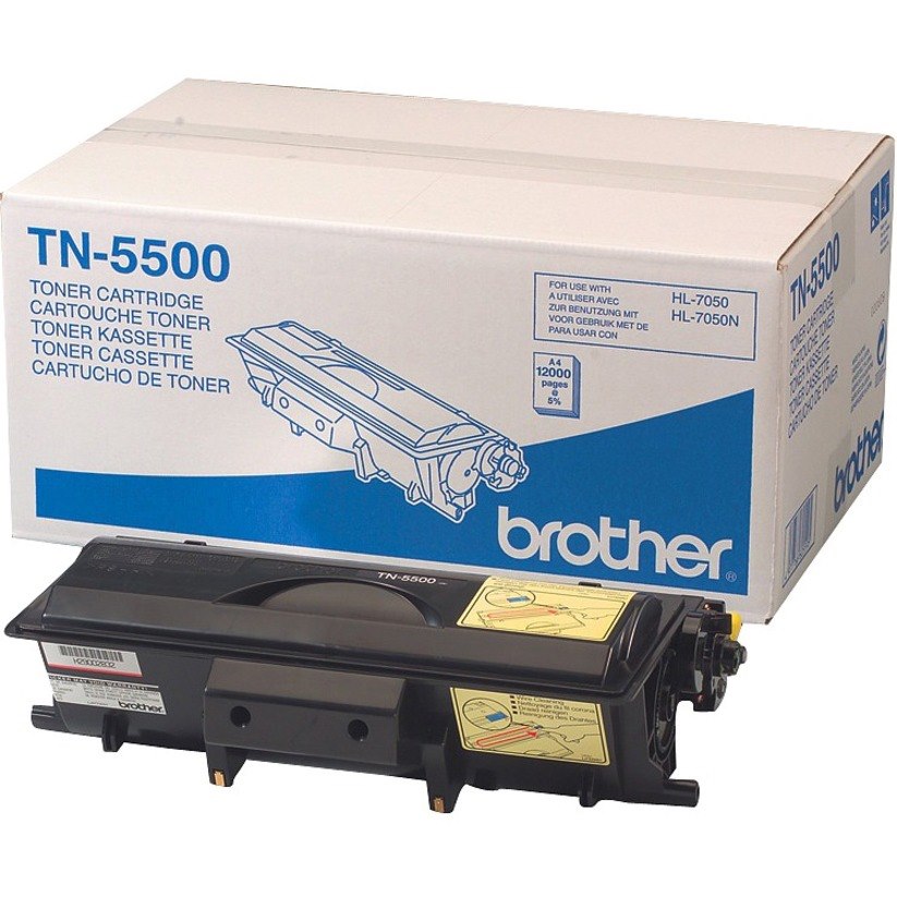 Brother TN5500 Original Laser Toner Cartridge - Black Pack