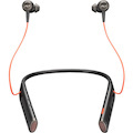 Poly Voyager 6200 UC Wireless Earbud, Over-the-ear, Behind-the-neck Stereo Headset - Black