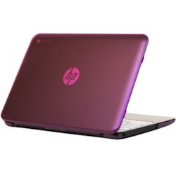 iPearl Purple mCover Hard Shell Case for 11.6" HP Chromebook 11 G2 / G3 Laptop