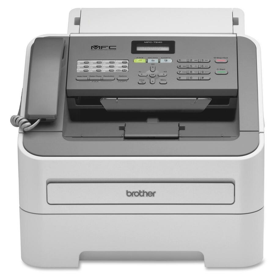 Brother MFC MFC-7240 Laser Multifunction Printer - Monochrome - Black