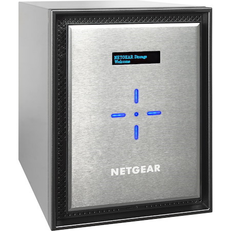 Netgear ReadyNAS RN526X 6 x Total Bays SAN/NAS Storage System - Intel Pentium D1508 Dual-core (2 Core) 2.20 GHz - 4 GB RAM - DDR4 SDRAM Desktop