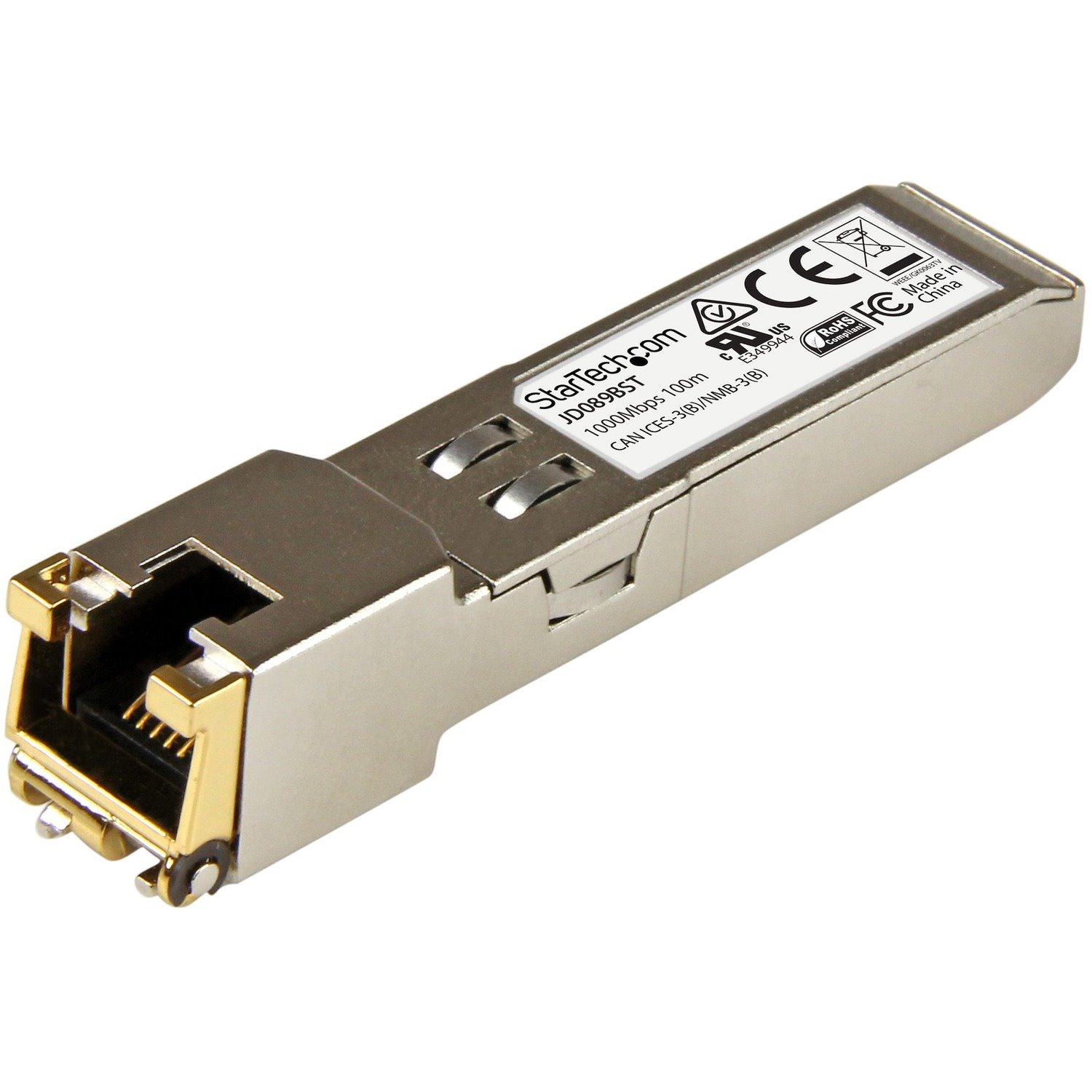 StarTech.com HP JD089B Compatible SFP Transceiver Module - 10/100/1000BASE-TX