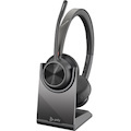 Poly Voyager 4300 UC 4320 C Wired/Wireless Over-the-head Stereo Headset