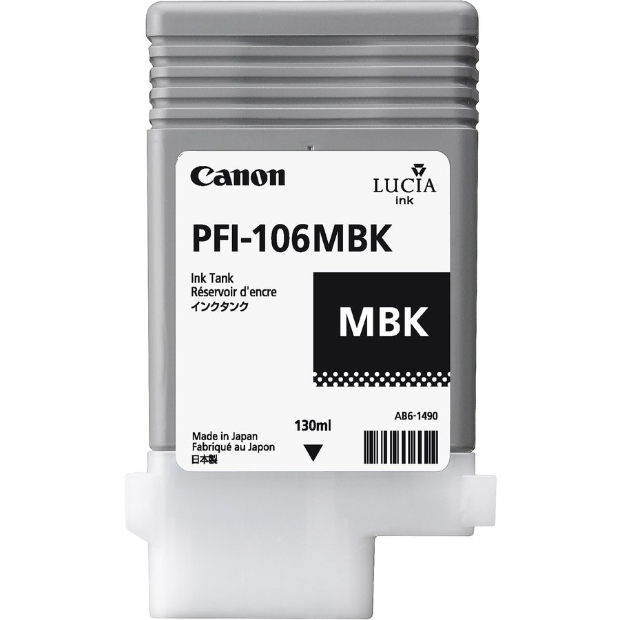 Canon Lucia EX PFI-106MBK Original Inkjet Ink Cartridge - Matte Black Pack