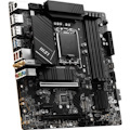 MSI Pro B760M-A WIFI DDR4 Gaming Desktop Motherboard - Intel B760 Chipset - Socket LGA-1700 - Micro ATX