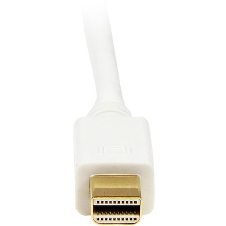 StarTech.com 6 ft Mini DisplayPort to DVI Adapter Converter Cable - Mini DP to DVI 1920x1200 - White