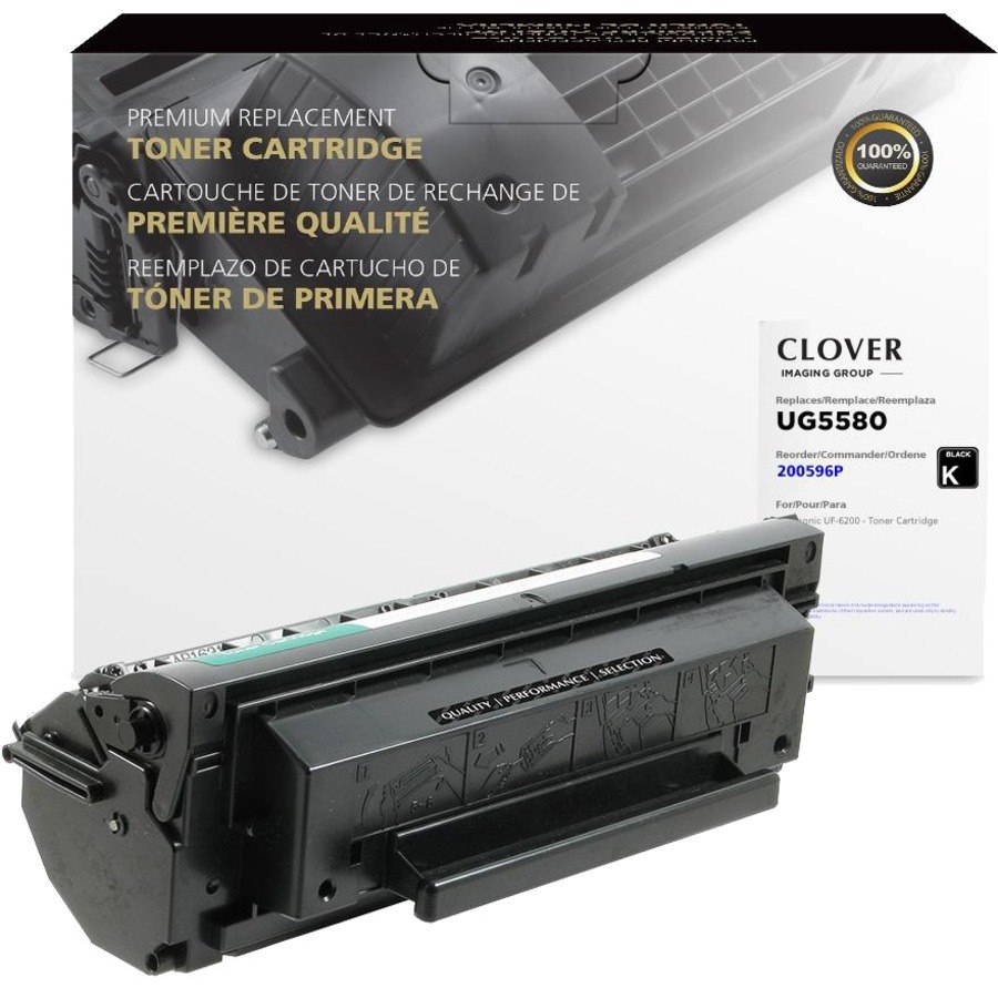 Clover Technologies Laser Toner Cartridge - Alternative for Panasonic UG-5580 - Black - 1 Pack