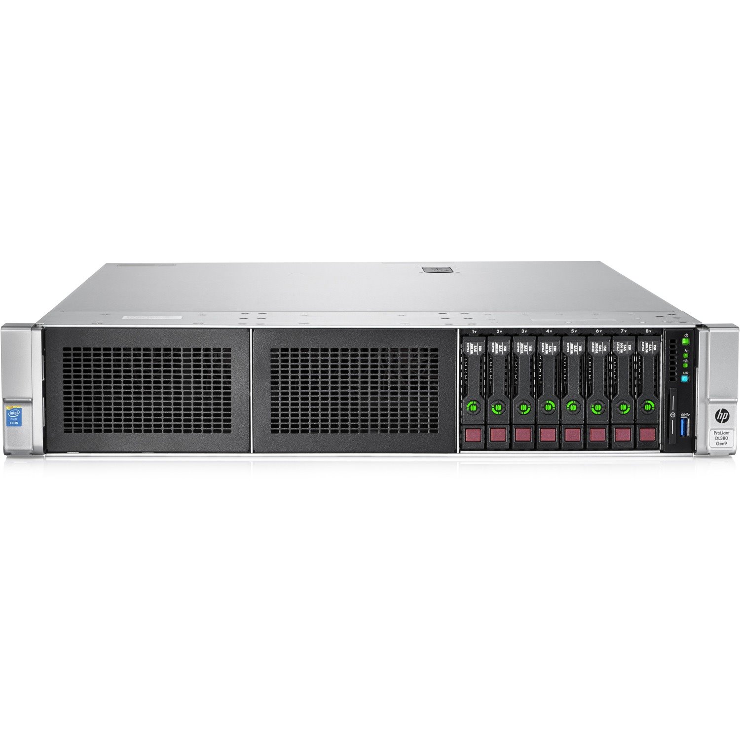 HPE ProLiant DL380 G9 2U Rack Server - 1 x Intel Xeon E5-2630 v4 2.20 GHz - 16 GB RAM - 12Gb/s SAS Controller