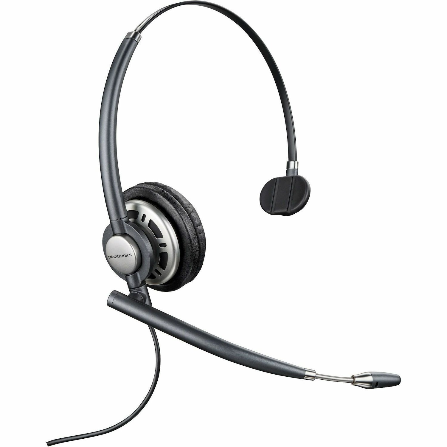 Poly EncorePro HW710 Wired Over-the-head, On-ear Headset - Black