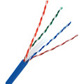 Comprehensive Cat6a 650 MHz Shielded Solid Blue Bulk Cable 1000ft