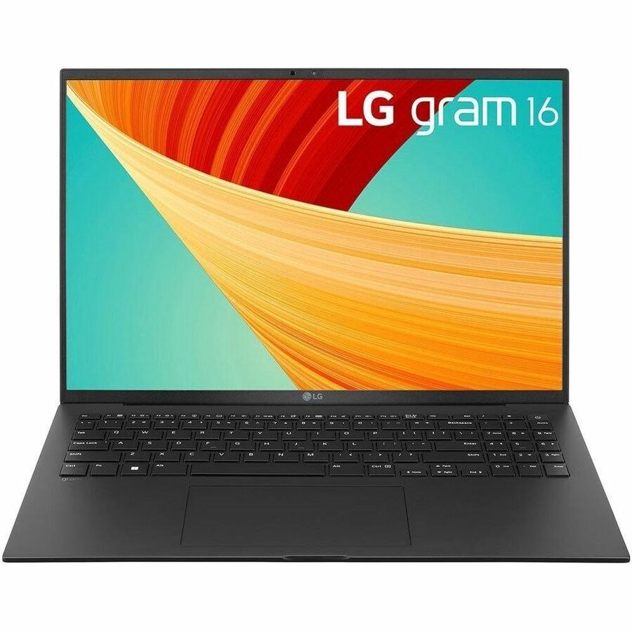 LG gram 16Z90R-N.AP75A8 16" Notebook - WQXGA - 2560 x 1600 - Intel Core i7 13th Gen i7-1360P Dodeca-core (12 Core) 2.20 GHz - Intel Evo Platform - 16 GB Total RAM - 512 GB SSD - Obsidian Black