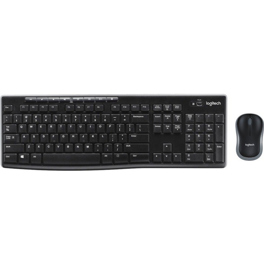 Logitech MK270 Keyboard & Mouse - Greek, English