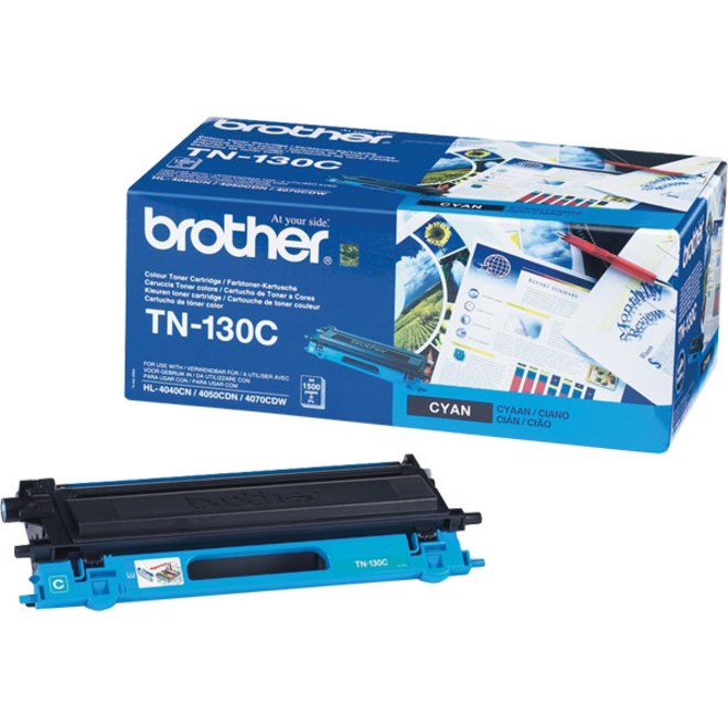 Brother TN-130C Original Laser Toner Cartridge - Cyan - 1 Pack