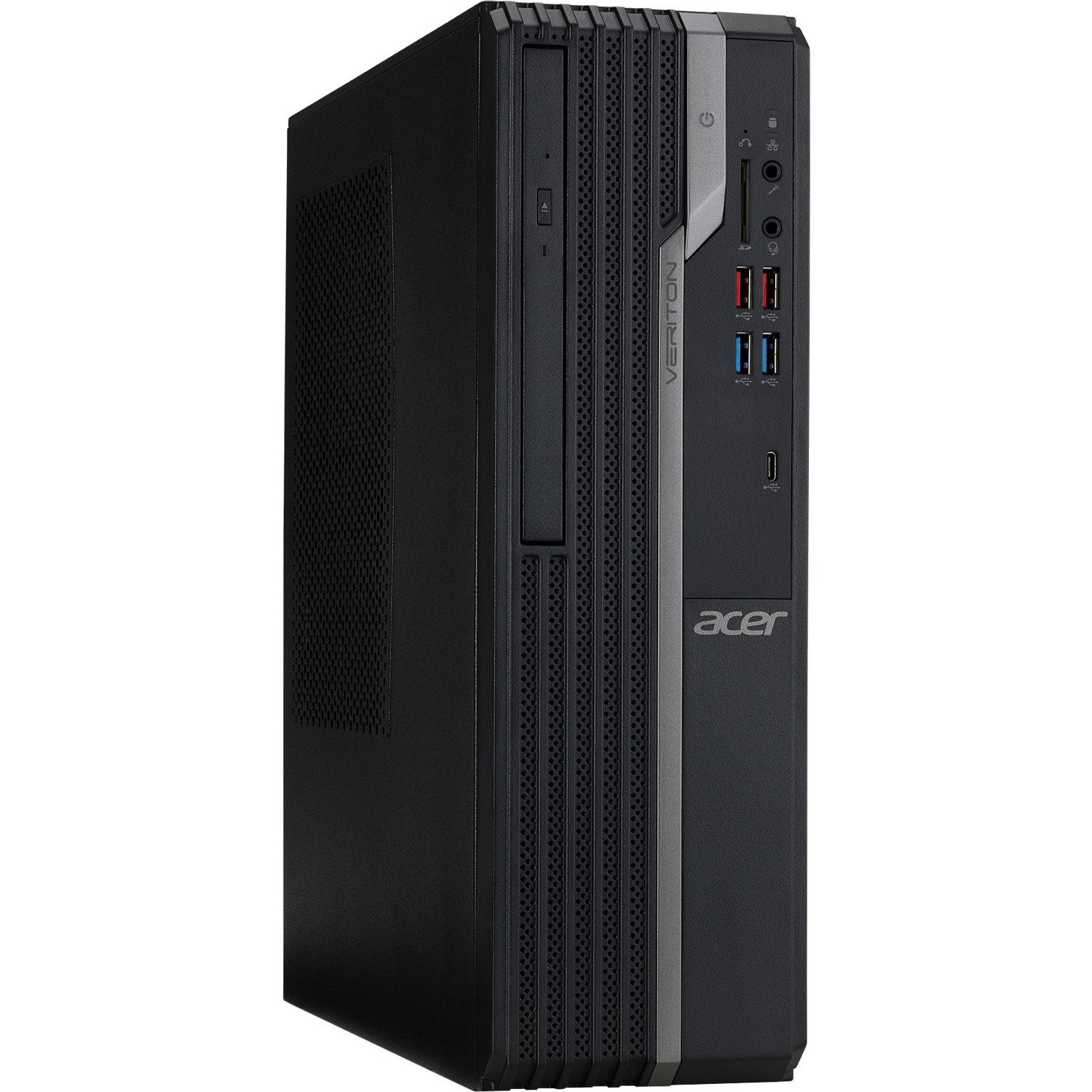 Acer Veriton X4680G X4680G-I51140S3 Desktop Computer - Intel Core i5 11th Gen i5-11400 - 16 GB - 512 GB SSD - Black