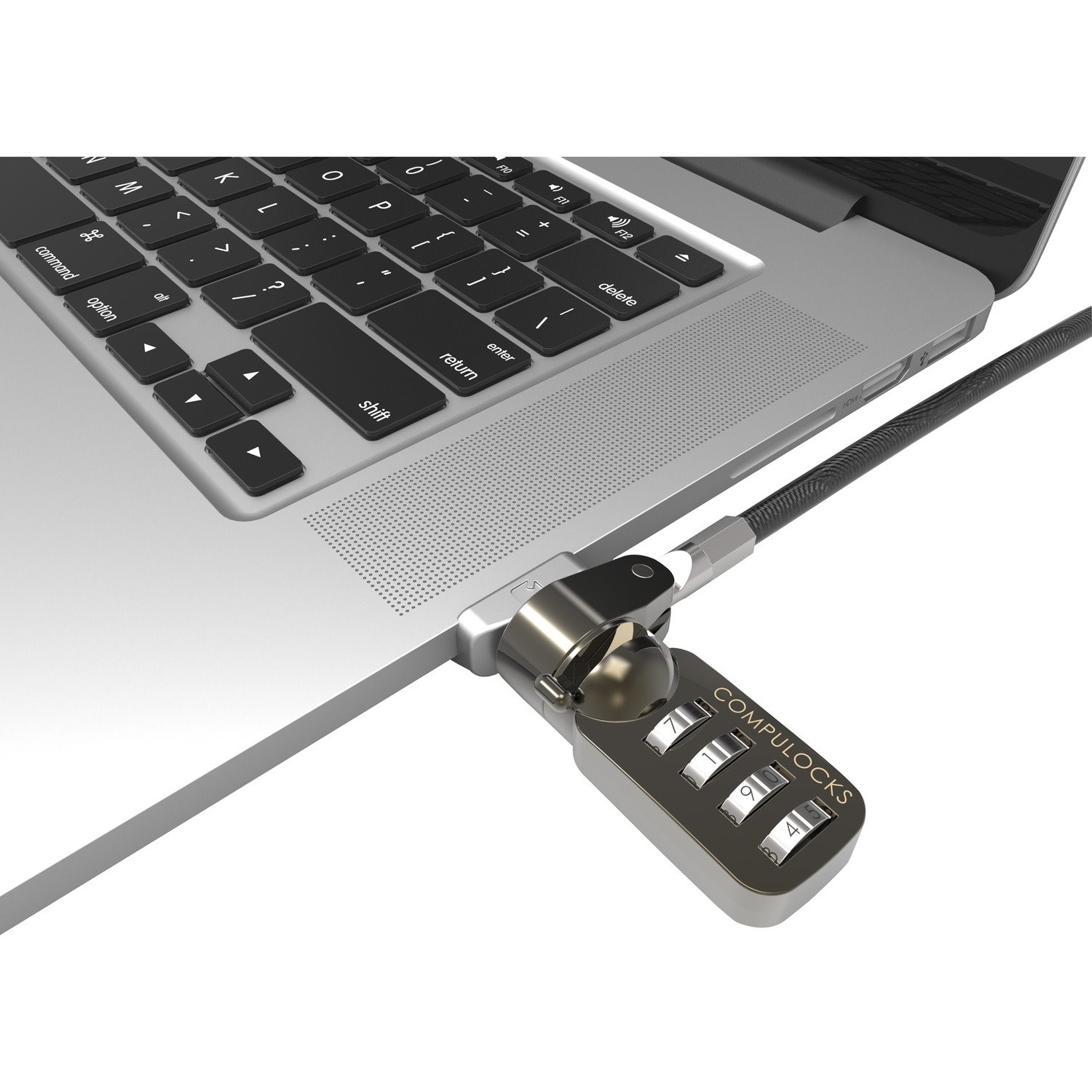MacBook Air Retina, 13-inch, 2012 - 2015 Cable Lock Adapter With Combination Cable Lock