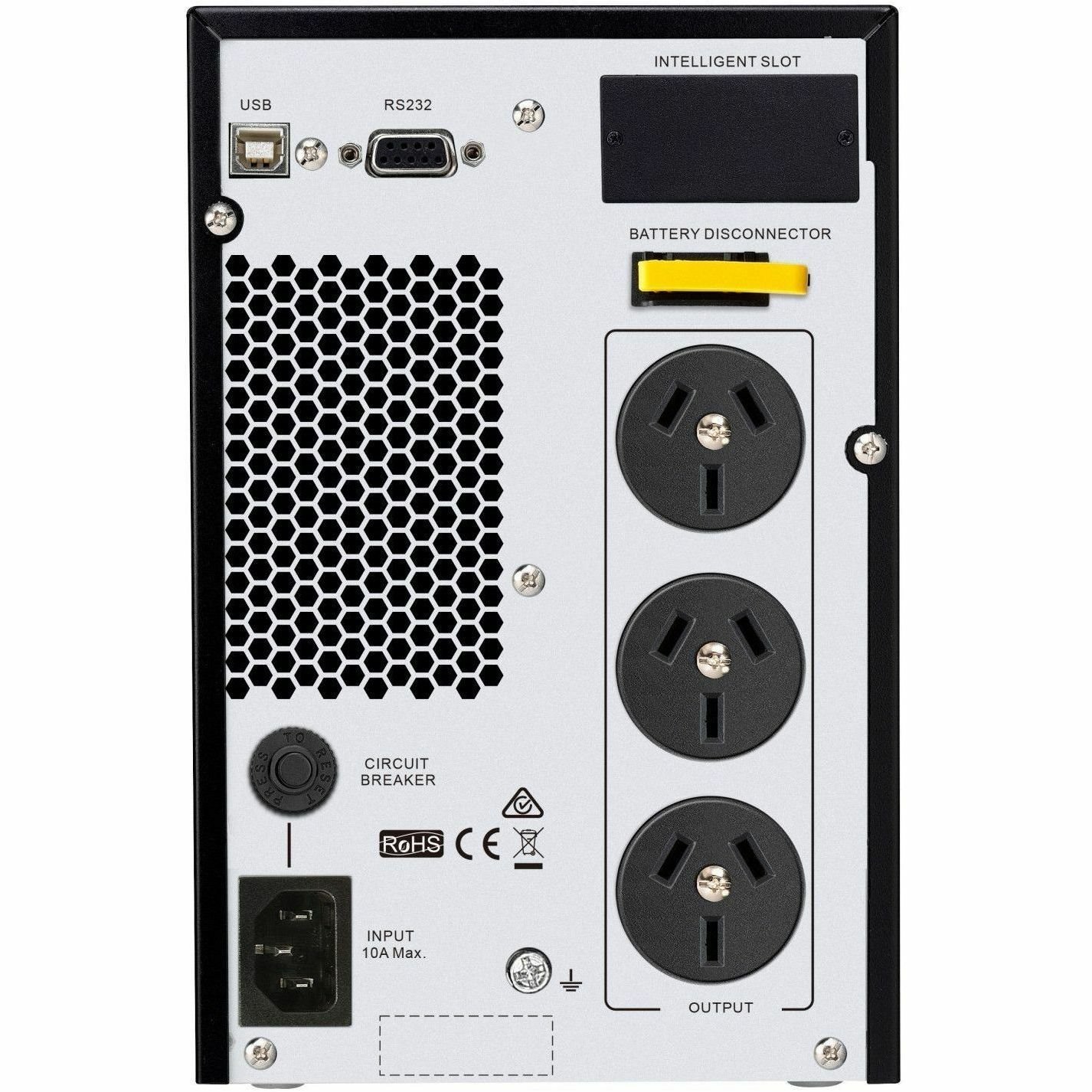 Schneider Electric Easy UPS On-Line Double Conversion Online UPS - 1 kVA/800 W