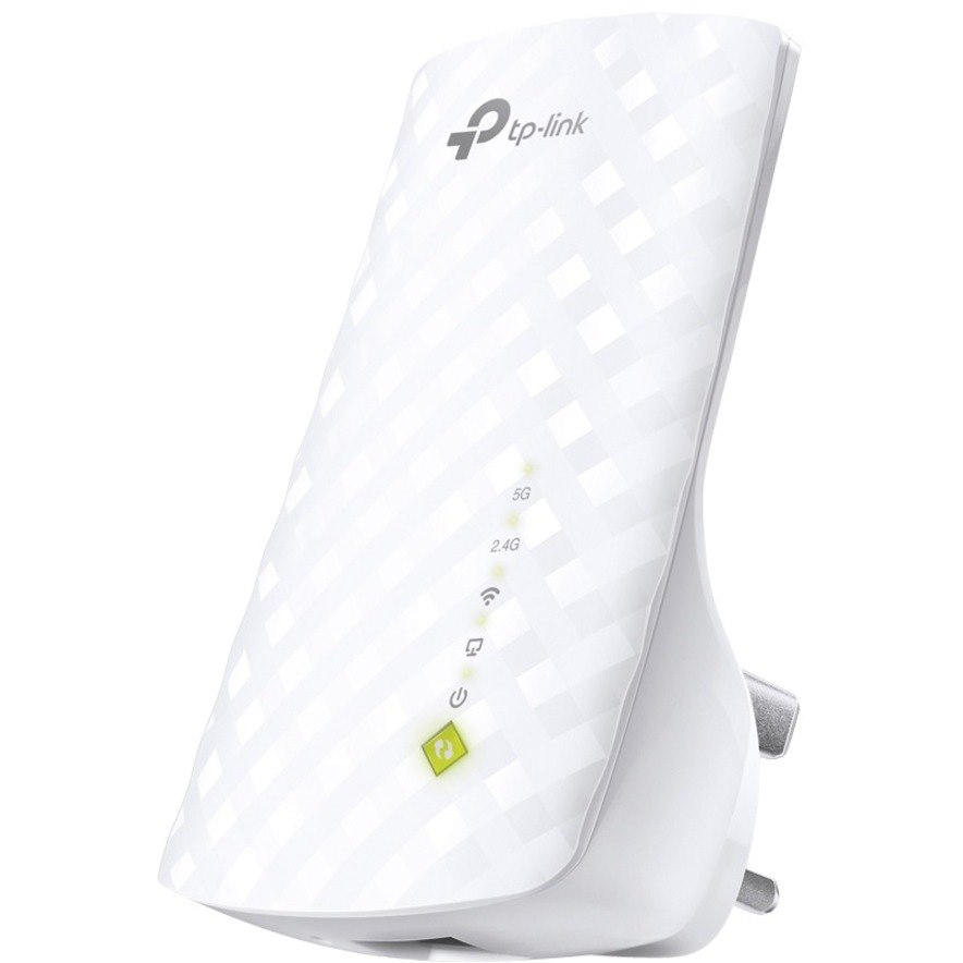 TP-Link RE220 Dual Band IEEE 802.11ac 750 Mbit/s Wireless Range Extender