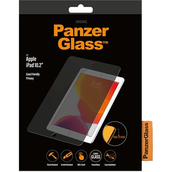 PanzerGlass Original Tempered Glass, Silicone Anti-glare Privacy Screen Protector