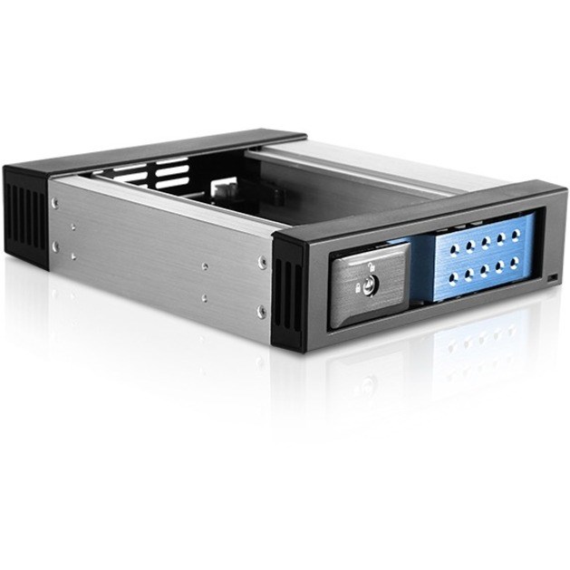 iStarUSA BPN-DE110HD Drive Bay Adapter for 5.25" - Serial ATA/600 Host Interface Internal - Black, Blue