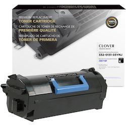Clover Technologies Remanufactured Extra High Yield Laser Toner Cartridge - Alternative for Dell 331-9757, 331-9795 - Black - 1 Pack