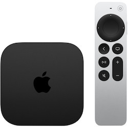 Apple TV 4K Internet TV - 128 GB HDD - Wireless LAN - Black
