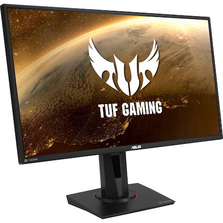 ASUS TUF Gaming 27" 1440P HDR Gaming Monitor (VG27AQ) - QHD (2560 x 1440), 165Hz (Supports 144Hz), 1ms, Extreme Low Motion Blur, Speaker, G-SYNC Compatible, VESA Mountable, DisplayPort, HDMI
