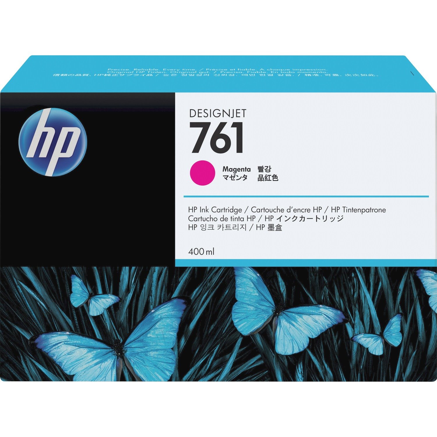 HP 761 Original Inkjet Ink Cartridge - Magenta - 1 / Each