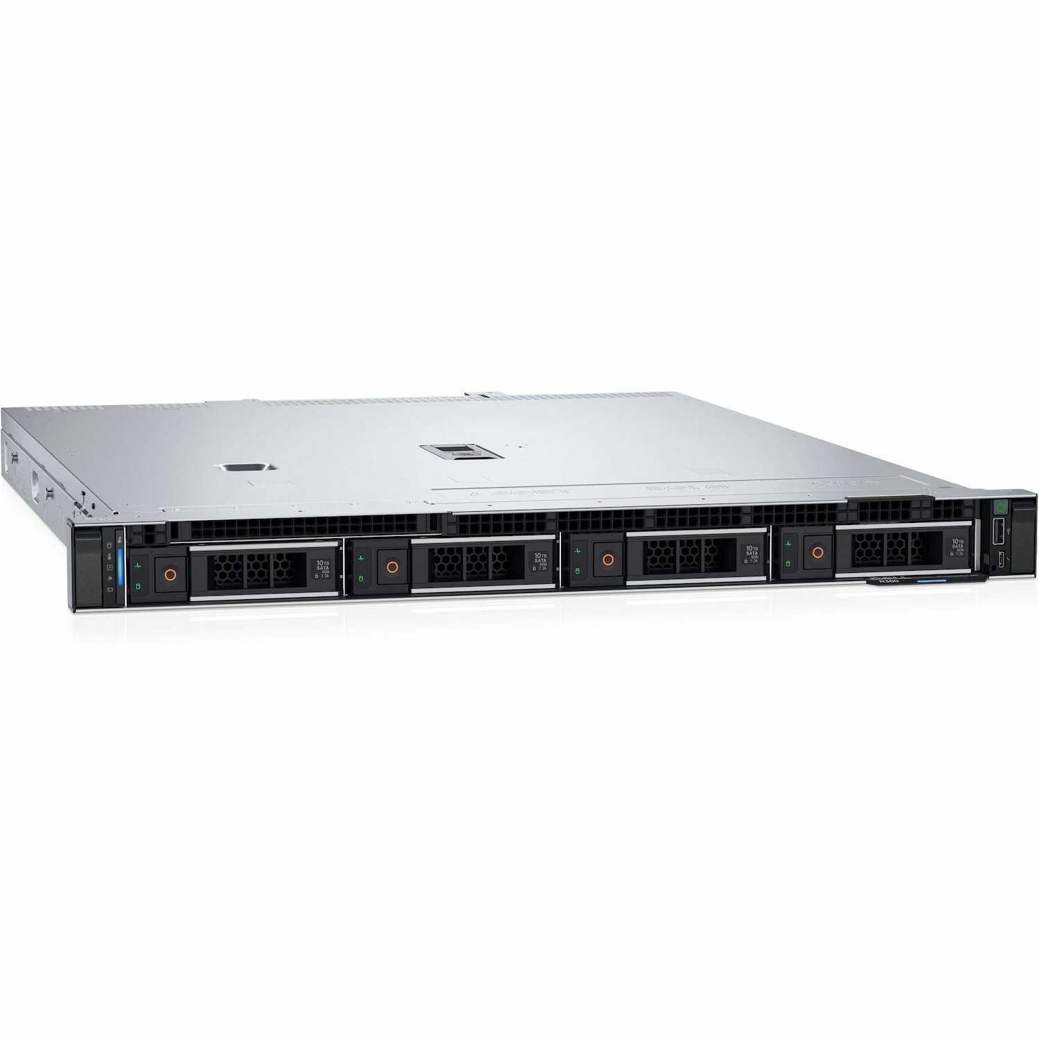 Dell EMC PowerEdge R360 1U Rack-mountable Server - 1 x Intel Xeon E-2434 3.40 GHz - 32 GB RAM - 2.40 TB HDD - (2 x 1.2TB) HDD Configuration - Serial Attached SCSI (SAS), Serial ATA Controller