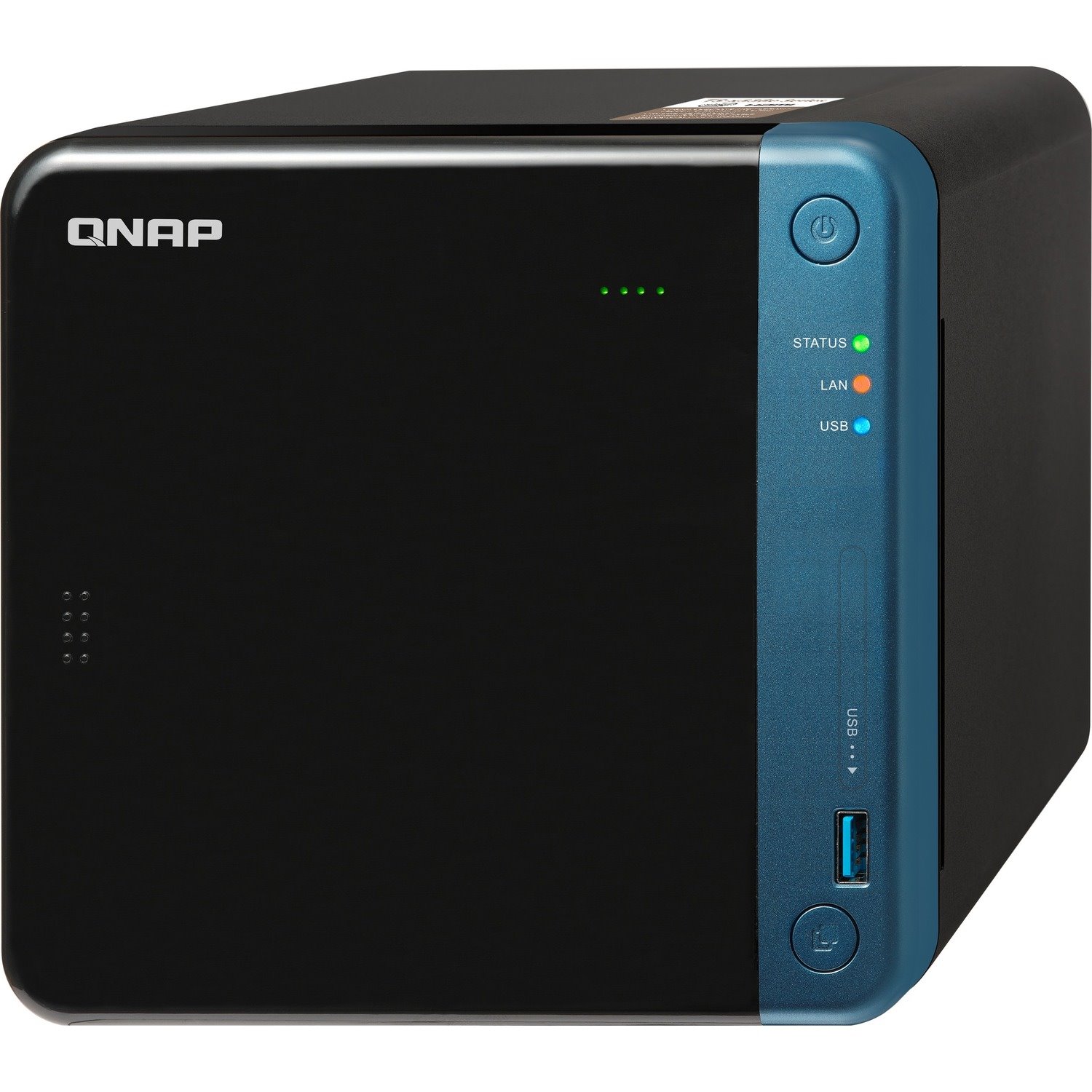 QNAP Turbo NAS TS-453Be 4 x Total Bays SAN/NAS Storage System - Intel Celeron J3455 Quad-core (4 Core) 1.50 GHz - 2 GB RAM - DDR3L SDRAM Desktop