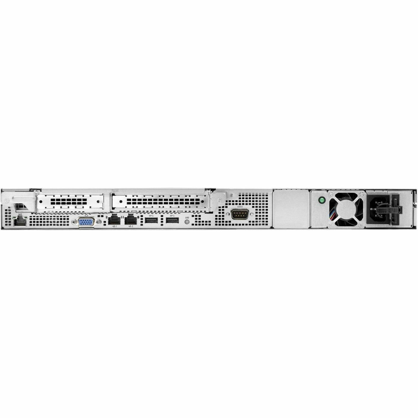 HPE ProLiant DL20 G10 Plus 1U Rack Server - 1 x Intel Xeon E-2314 2.80 GHz - 16 GB RAM - Serial ATA Controller