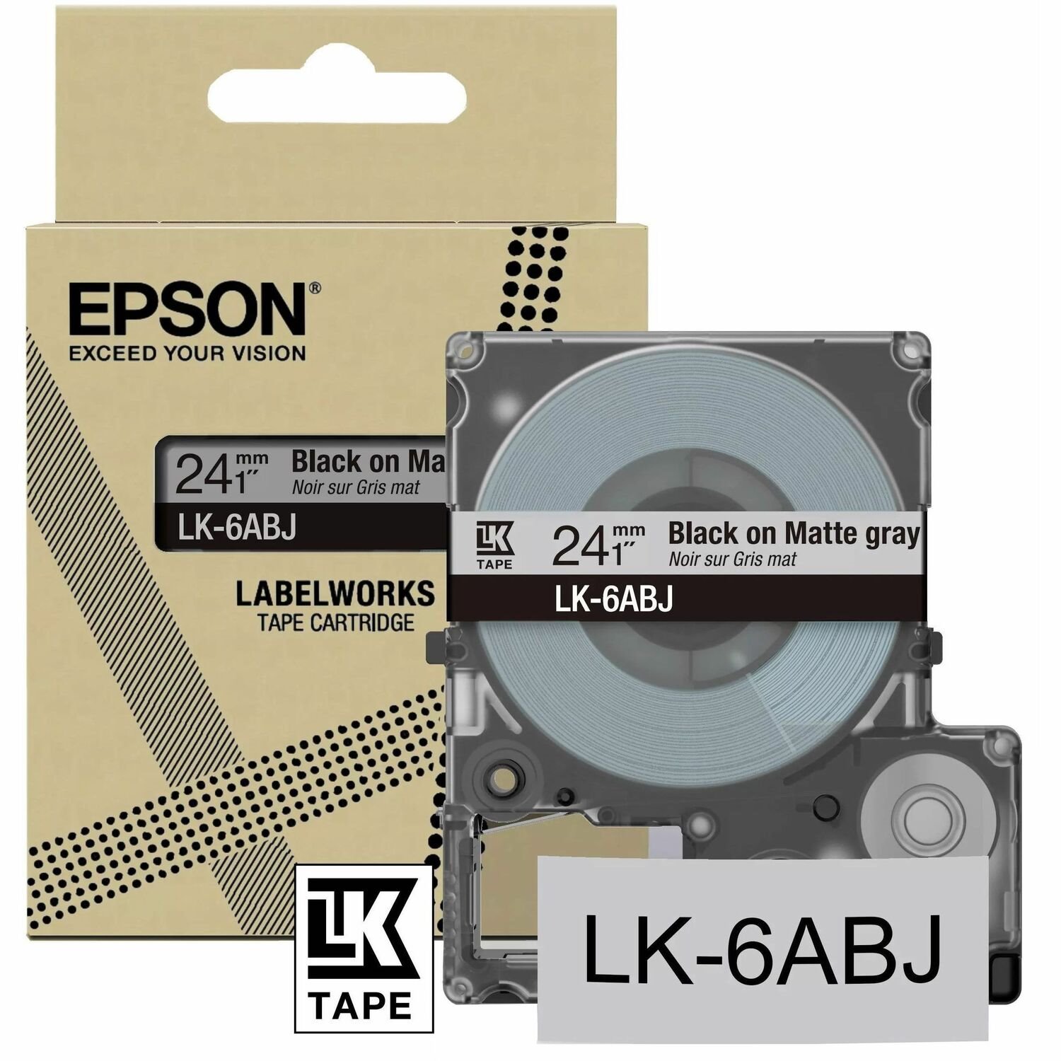 Epson LK-6ABJ Label Tape