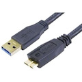 Comsol 1 m USB Data Transfer Cable for PC, Hub, Hard Drive, Optical Drive, Camcorder