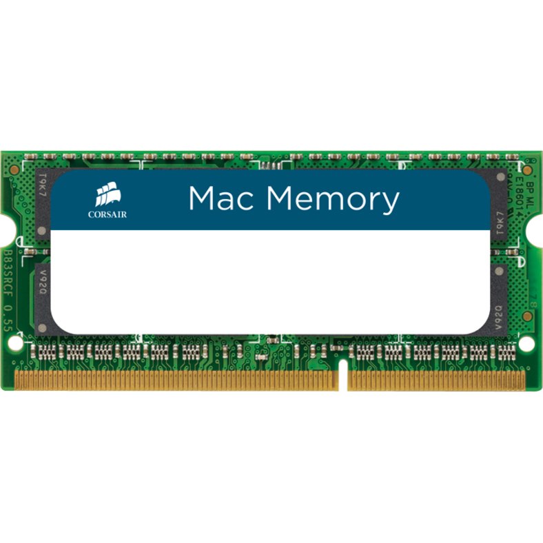 Corsair Mac RAM Module for Notebook, Desktop PC - 16 GB (2 x 8GB) - DDR3-1600/PC3-12800 DDR3 SDRAM - 1600 MHz - CL11 - 1.35 V