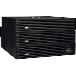Tripp Lite by Eaton SmartOnline 208/240 & 120V 6kVA 5.4kW Double-Conversion UPS, 6U Rack/Tower, Extended Run, Network Card Options, USB, DB9 Serial, Bypass Switch, Hardwire - Battery Backup