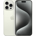 Apple iPhone 15 Pro Max 1 TB Smartphone - 6.7" OLED 2796 x 1290 - Hexa-core (A17 ProDual-core (2 Core) 3.78 GHz + A17 Pro Quad-core (4 Core) - 8 GB RAM - iOS 17 - 5G - White Titanium