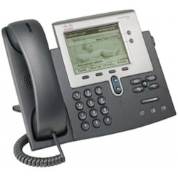 Cisco Unified 7942G IP Phone - Wall Mountable - Dark Grey