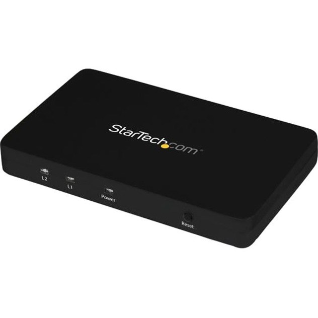 StarTech.com HDMI Splitter 1 In 2 Out - 4k 30Hz - 2 Port - Aluminum - HDMI Multi Port - HDMI Audio Splitter