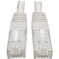 Eaton Tripp Lite Series Cat6 Gigabit Molded (UTP) Ethernet Cable (RJ45 M/M), PoE, White, 20 ft. (6.09 m)