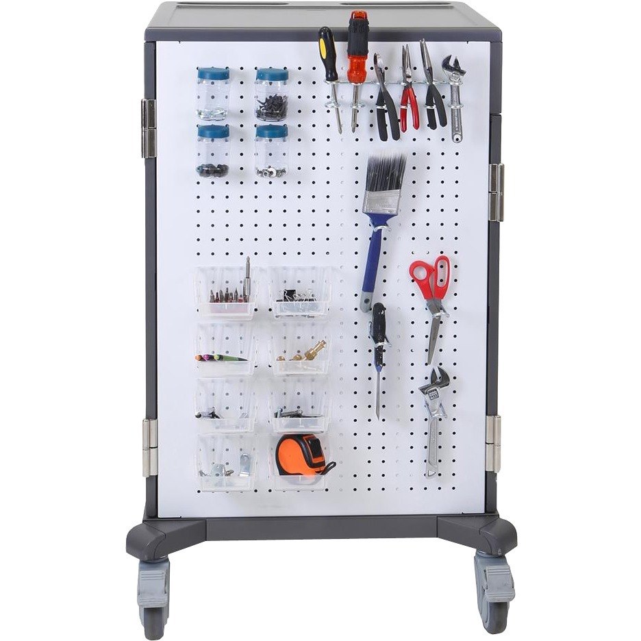 Ergotron YES24 Adjusta Charging Cart & Mobile Makerspace