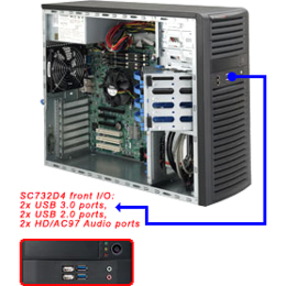 Supermicro SuperChassis SC732D4-903B System Cabinet
