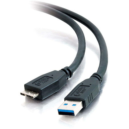 C2G 3m USB Cable - USB 3.0 A to Micro USB B Cable (10ft) - USB Phone Cable