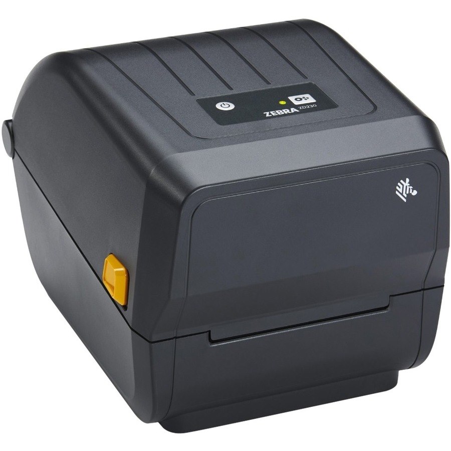 Zebra ZD230 Desktop Direct Thermal/Thermal Transfer Printer - Monochrome - Label/Receipt Print - Ethernet - USB - Bluetooth - EU, UK - Black