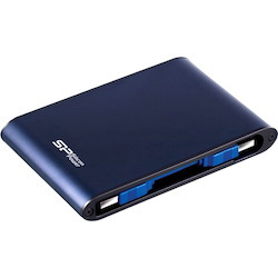 Silicon Power Armor 1 TB Portable Hard Drive - 2.5" External - Blue