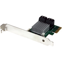 StarTech.com SATA Controller - Serial ATA/600 - PCI Express 2.0 x2 - Low-profile - Plug-in Card - TAA Compliant
