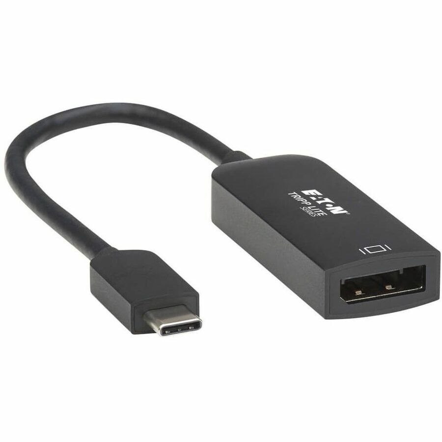 Eaton Tripp Lite Series USB-C to DisplayPort Active Adapter Cable with Equalizer (M/F), UHD 8K, HDR, DP 1.4, Black, 6 in. (15.2 cm)