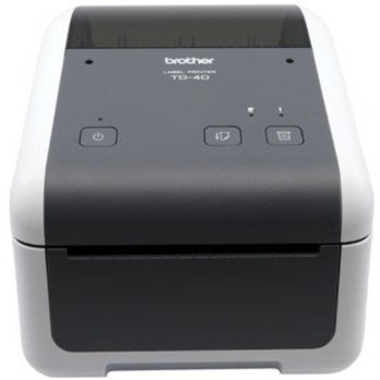 Brother TD-4420DNP Desktop Direct Thermal Printer - Monochrome - Label Print - Ethernet - USB - Serial