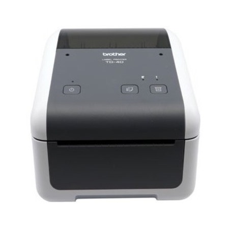 Brother TD-4420DNP Desktop Direct Thermal Printer - Monochrome - Label Print - USB - Serial